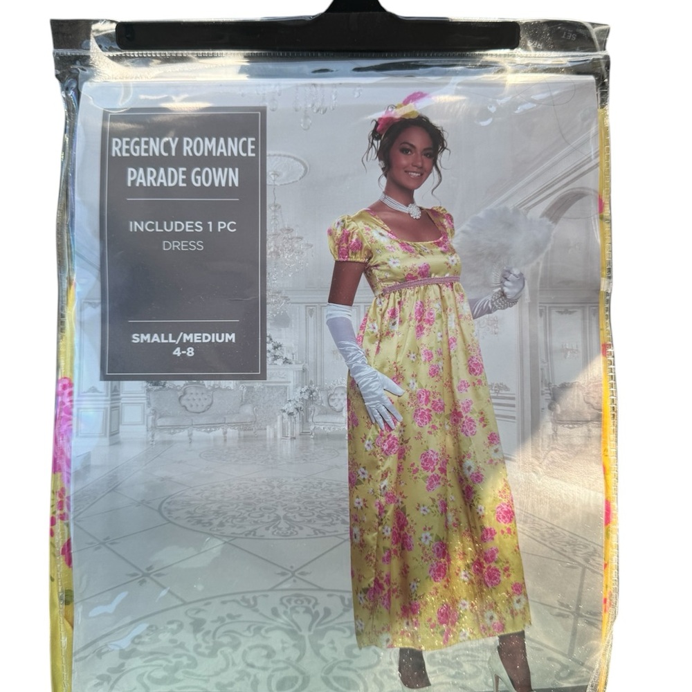 Regency Romance Parade Costume Dress  size S/M Bridgeton style